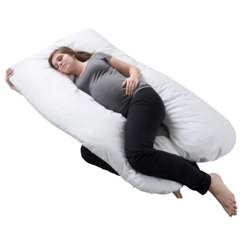 Pregnancy Support Pillow White